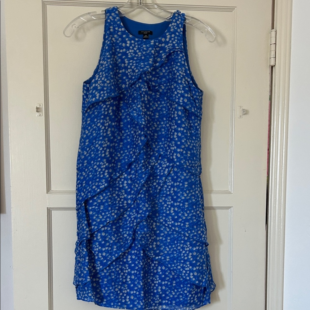 Ann Taylor Royal Blue Petite Dress
